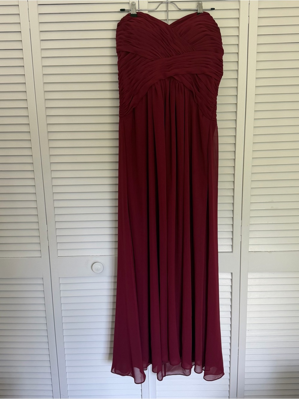 Dear Cleo Burgundy Dress